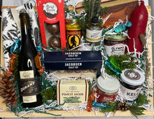 Load image into Gallery viewer, Deluxe- PNW-Gift-box-Oregon-Jacobson Salt-Olympia Provisions-Bliss  nut butters-Kellys Jelly
